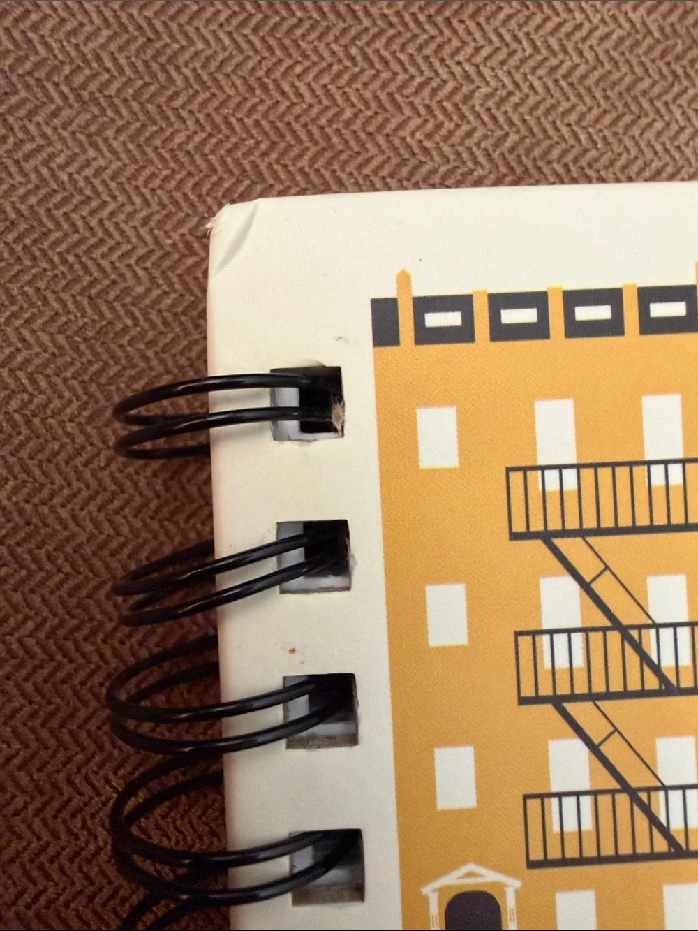 Gibson London/New York City Spiral Flip Notebook